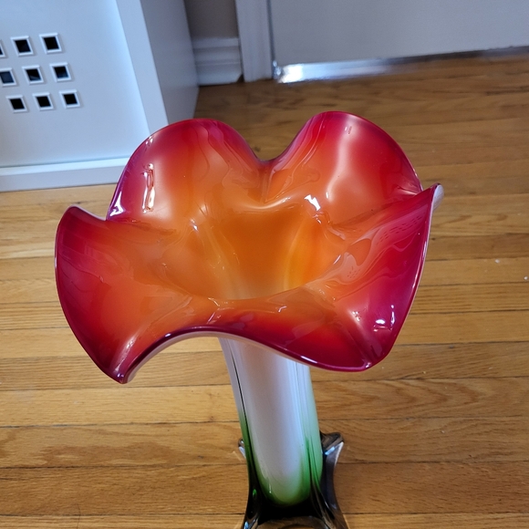 Vase art glace - Picture 5 of 5